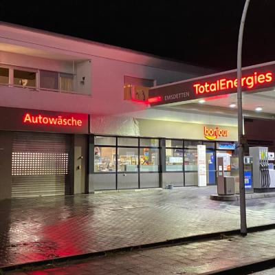Tankstelle Licht